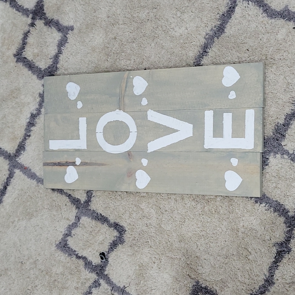 Homemade signs